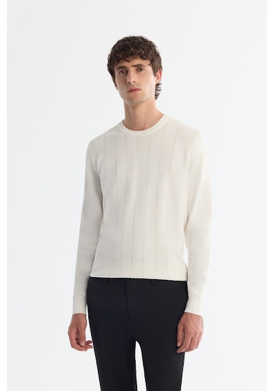 Avva Erkek Siyah Yandan Cepli Dokulu Bi-stretch Slim Fit Pantolon A42y3211