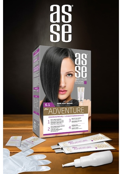 Asse Set Boya 6.1 Koyu Küllü Kumral (530343114)