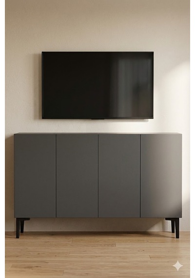 Ka1299a Aplos Konsol Ve Tv Sehpası Antrasit 120cm