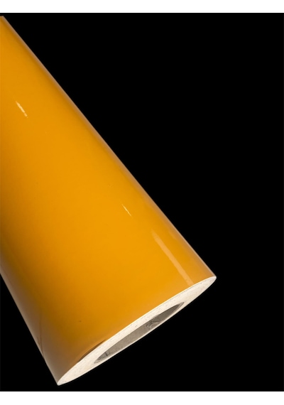 Packline Marketing Parlak Koyu Sarı Buzdolabı Kaplama Folyosu 61cm X 1metre