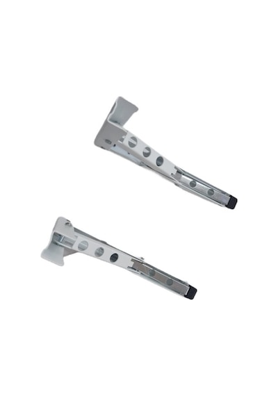 Şen Metal Mandallı Katlanabilir Masa Konsolu Beyaz 30cm 1çift Beyaz