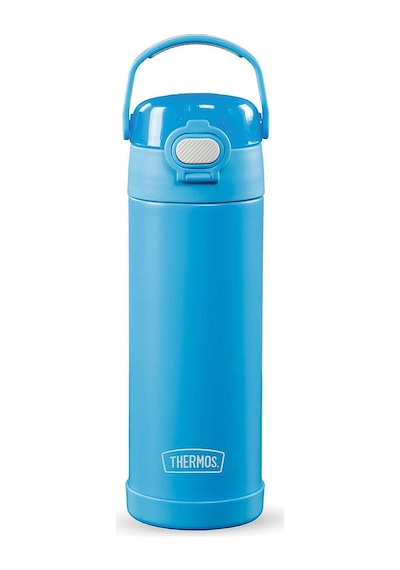 Thermos F422 Funtainer Çocuk Pipetli Termos 0,47l Electric Blue 024331 Mavi