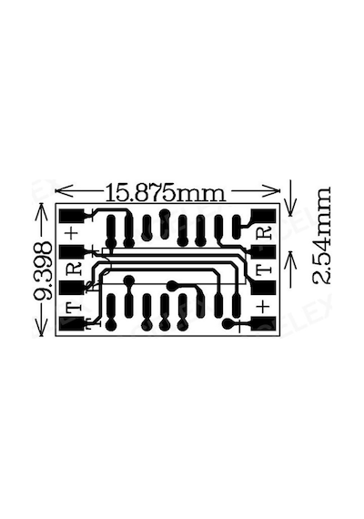 Alkatronik-Mini Max3232 Rs232 Ttl Breakout Modül Uart 120Kbps 3V 5V Seri