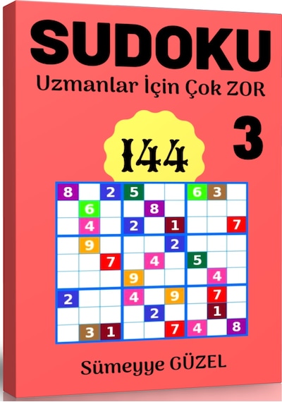 Uzmanlar için Çok Zor Sudoku Kitabı-3