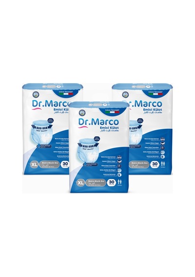 Dr. Marco Yetişkin Emici Külot XL 90'lı