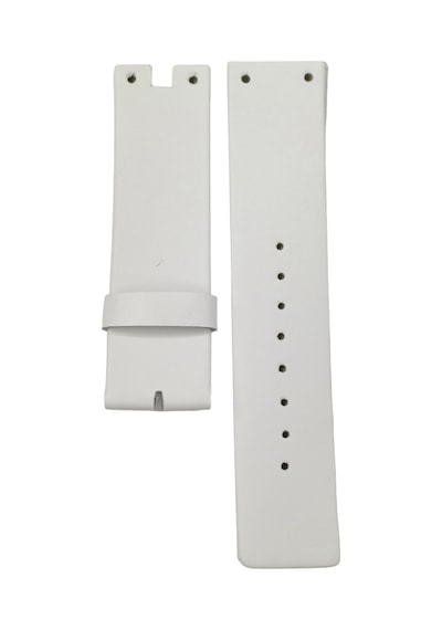 Calvin Klein K9423101 Beyaz Deri Saat Kordonu
