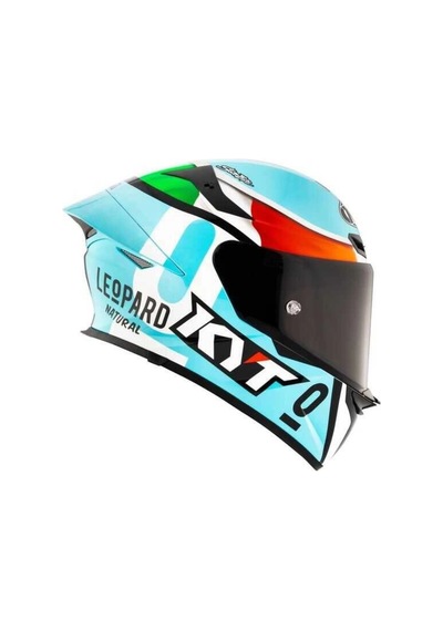 Tt-revo Kask Leopard Edıtıon Trıcolore Şeffaf Vizörlü Çok Renkli
