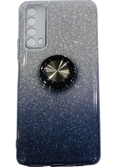 Huawei P Smart 2021 Simli Yüzüklü Standli Silikon Kilif 469512968