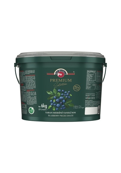 Yaban Mersini Taneli Sos 6 Kg