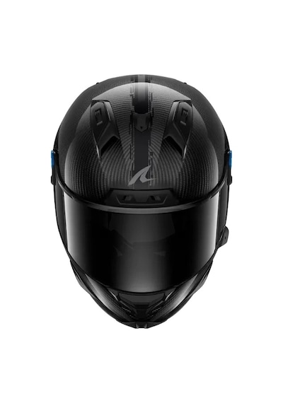 +1 Siyah Vizör + Shark Aeron-GP Full Carbon Fım Racing Kask Siyah