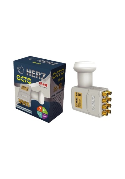 Herz Hr-908 Sekizli Lnb Altın Uçlu Chip 0.1db