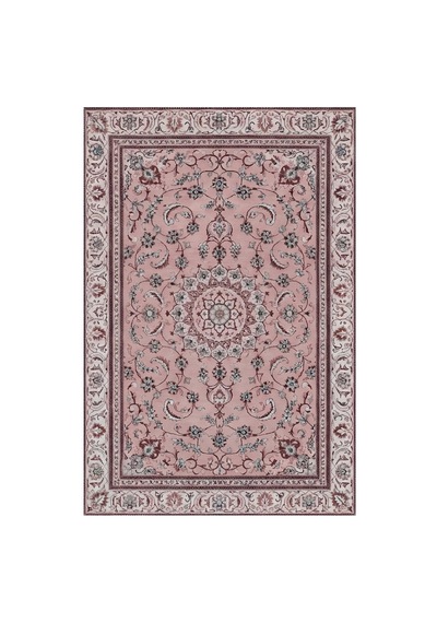 Kartela Halı Suma Halı Jüt Taban Dokuma Halı Gül Kurusu - 60 X 90 Cm