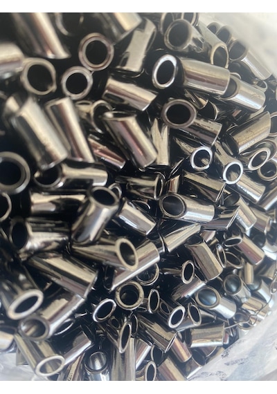 Kordon Metal Bağ Ucu 7,2 Mm Siyah 20 Adet