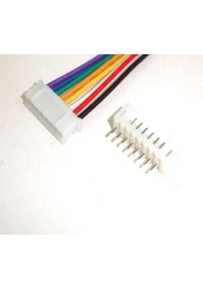 Sanec 2mm 9pin Jst Ph Kablolu Konnektör Beyaz Takım 20cm - Çift Taraflı