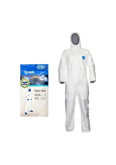Tyvek 500 Xpert Tulum Large 25 Adet En 14126 Standartında