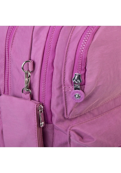 Nas Bag Unisex Zararlı Kimyasal İçermeyen Waterproof Sırt Çantası Gül Kurusu Gül Kurusu