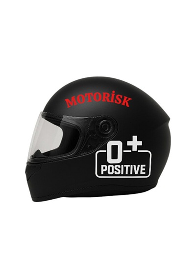 0 + Pozitif Kan Grubu Araba-motosiklet Cam Etiket Sticker 11,5x5
