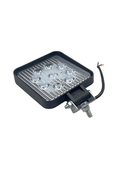 12v-110v Çalışma Lambası Kare 9 X 3w Power Ledli 108 108 28 Mm