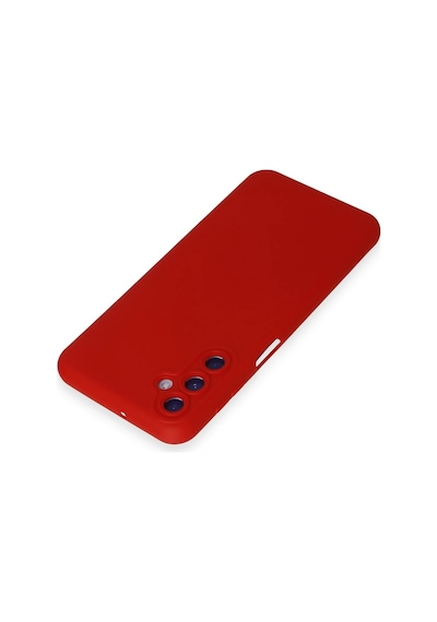 Uray Store Samsung Galaxy Uyumlu  M14 5g Kılıf Nano İçi Kadife Silikon - Kırmızı