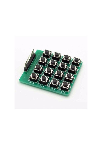 4x4 Matrix Tuş Takımı Keypad 16 Butonlu