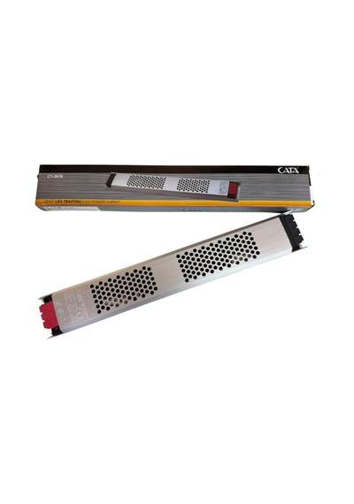 Ct-2678 30a 360w Slim Led Şerit Trafosu Beyaz