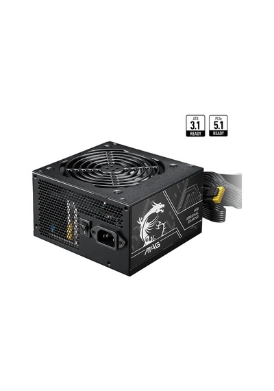 Mag A750bn Pcıe5 Iı 750w 80+ Bronze Atx 3.1 Pcıe 5.1 Power Supply