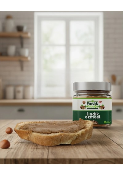 Fındık Kabuğu %100 Fındık Ezmesi 200 Gr X 4 Paket