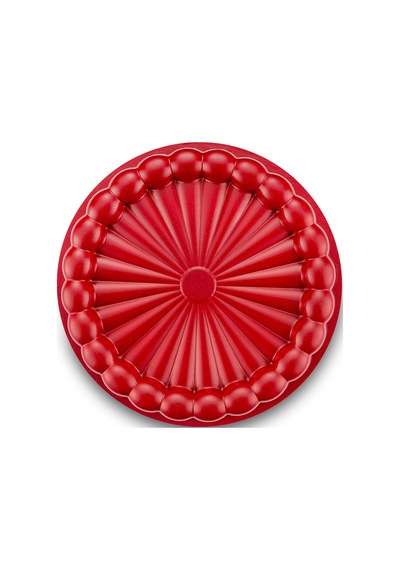 Emsan Daisy Döküm Kek Kalıbı Kırmızı 25 Cm