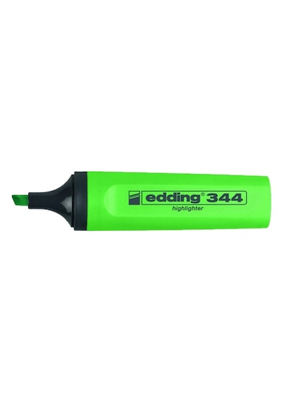 Edding Fosforlu Kalem 344 Yeşil 10'Lu Yeşil