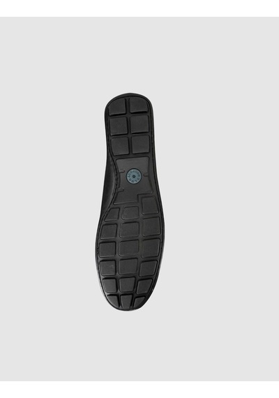 Cabani Siyah Süet Deri Erkek Loafer Ayakkabı