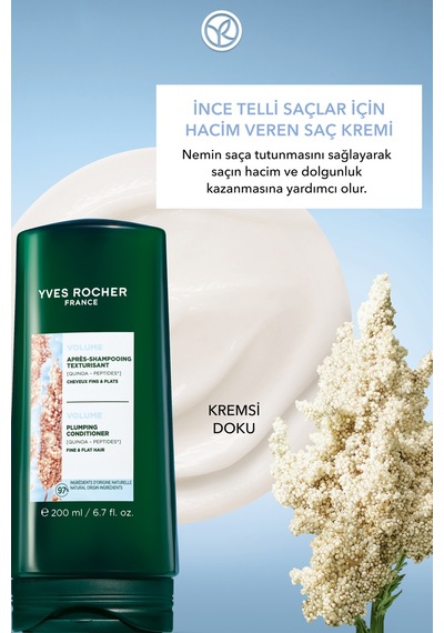 Yves Rocher Hacim Veren Saç Kremi - İnce Telli Saçlar / Volume -vegan -200ml