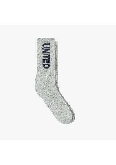 Unıted4 Classic Unisex Gri Çorap 707828