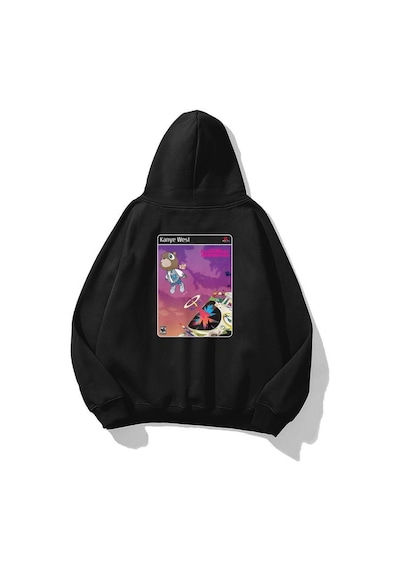 Startmore Unisex Graduation Kanye Ps2 Sweatshirt Siyah Siyah