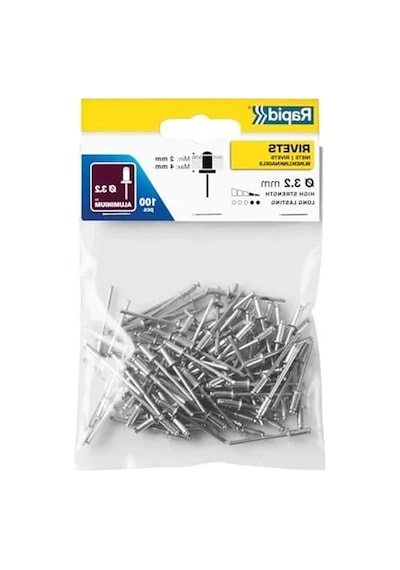 Alüminyum 100 Adet 3.2x8 Mm Vida, Dayanıklı Ve Güçlü