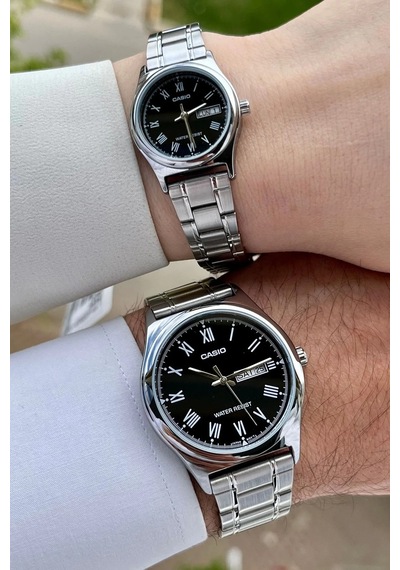 Casio Csgnct32 Sevgili Çift Kol Saati Gümüş