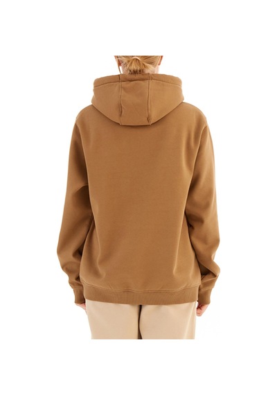 Columbia Csc U Marble Canyon Heavyweight Fleece Unisex Kapüşonlu Sweatshirt-4503 Delta Kahve