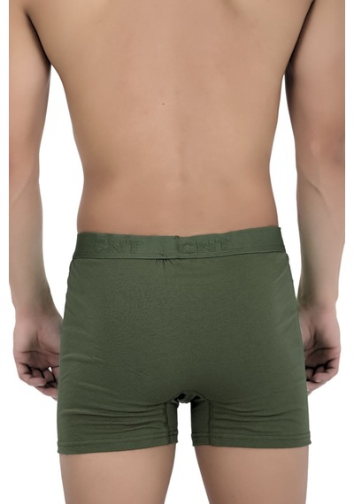 Cnt Erkek Boxer Likralı 6'lı Haki Renk Premium Paket Trendybee Haki Haki