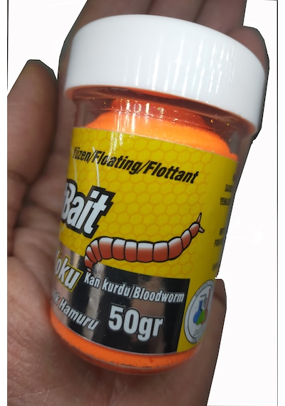 Renat Yeni Üretim Trout Bait Kan Kurdu Blood Worm Yüzen Alabalık Hamuru