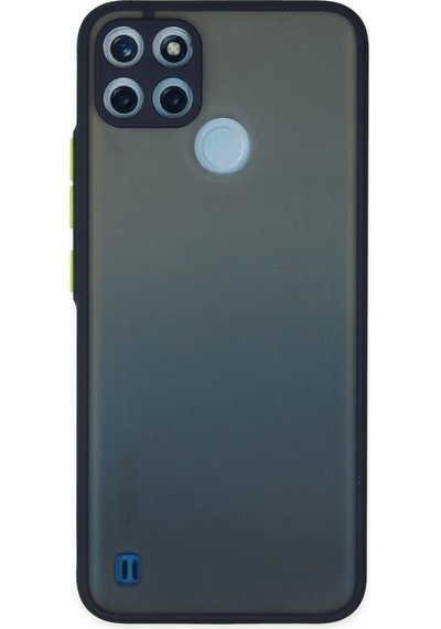 Newface - 161 - Realme C21y Kılıf Montreal Silikon Kapak - Csmo-tex - - Lacivert