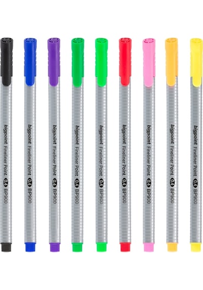 Bigpoint Fineliner Açık Mavi 10'lu Kutu