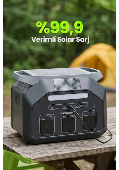 Goboenergy P1800 1024wh Lifepo4 1800w Max. Taşınabilir Güç İstasyonu,güç Kaynağı