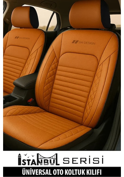 Mini Countryman R60 Cooper D 1.6 112 Hp All4 2012 Uyumlu Spor Serisi Deri Taba Oto Kılıfı Tam Set