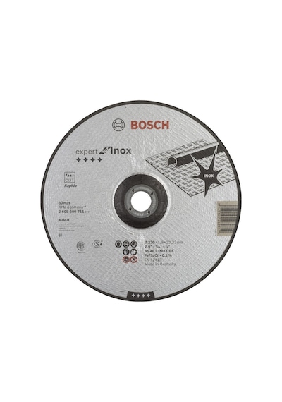 Bosch 230x1.9mm Expert For Inox Rapido Bombeli Kesici Disk