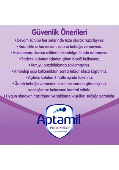 Prosyneo 2 Prebiyotikli Probiyotikli Devam Sütü 400 Gr