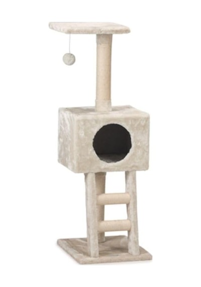 Kedi Tırmalama, Krem, 40x35x82x110cm