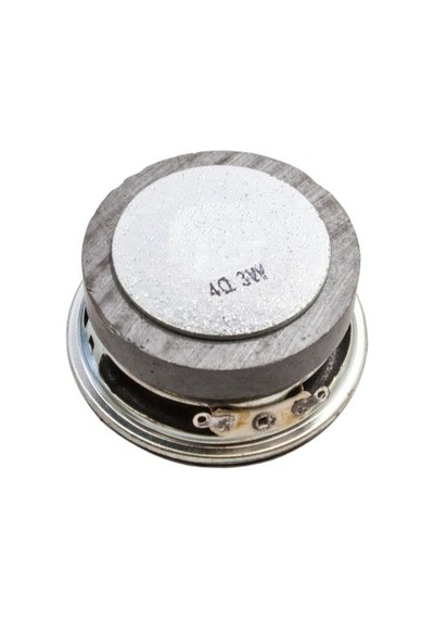 Hoparlör 4 Ohm 3W 52mm - Siyah