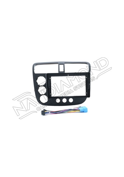 Özer Elektronik Honda Vtec Civic 2001-2006 Android Teyp Çerçeve 9 Inch - Soket - Canbus 9.0 İnç