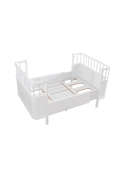 Siesta Büyüyen Beşik 90x130, Siesta Karyola 90x190 - Beyaz