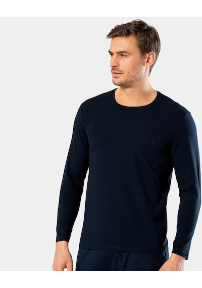 Cacharel Erkek Uzun Kollu T-shirt 1333/lacivert 001