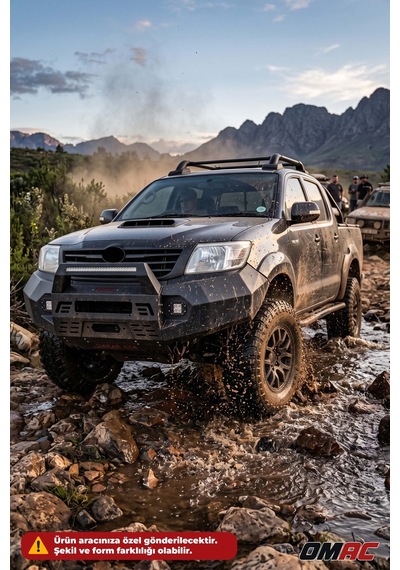 Toyota Hilux 2011-2015 Uyumlu Araca Özel Dakar Ön Tampon